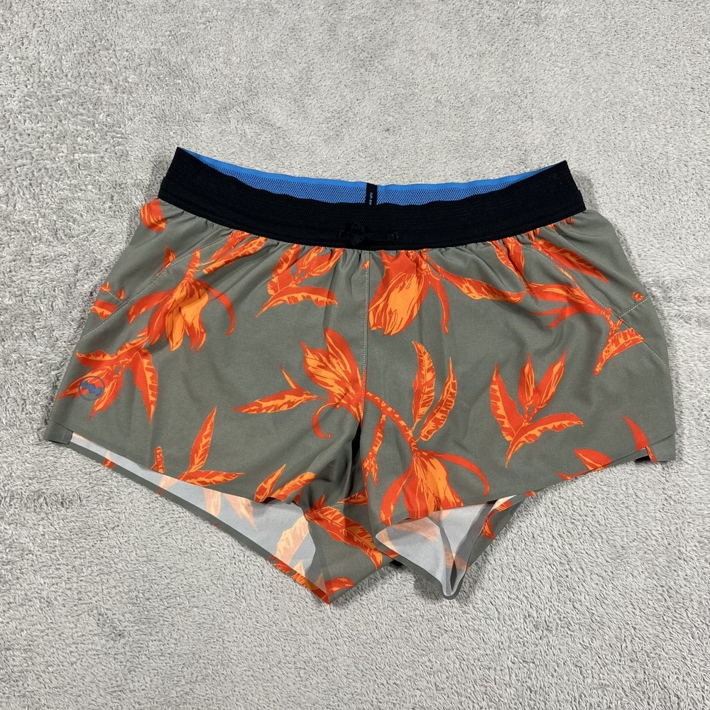 Janji AFO Middle Running Shorts Womens Small Lined Athletic Performance Floral